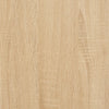 Kommode sonoma eik 69,5x34x90 cm konstruert tre