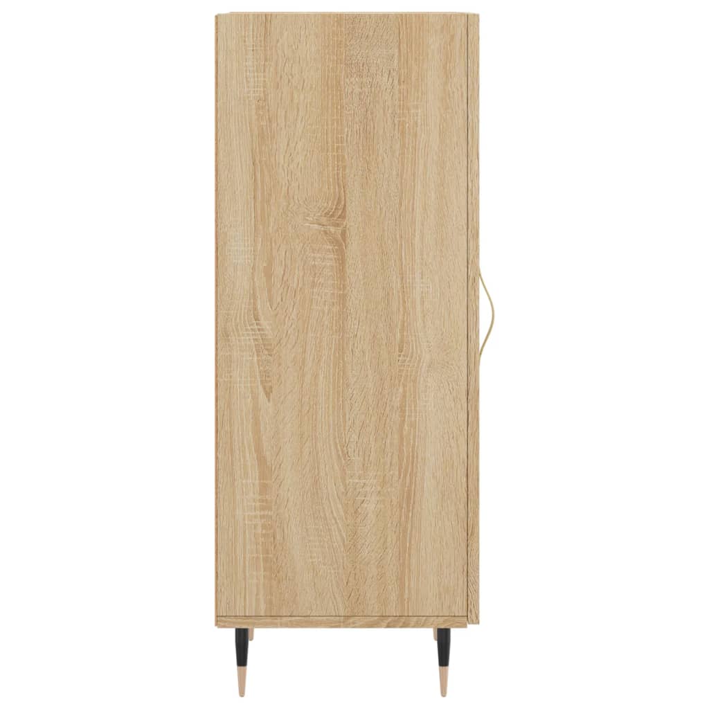 Skjenk sonoma eik 34,5x34x90 cm konstruert tre
