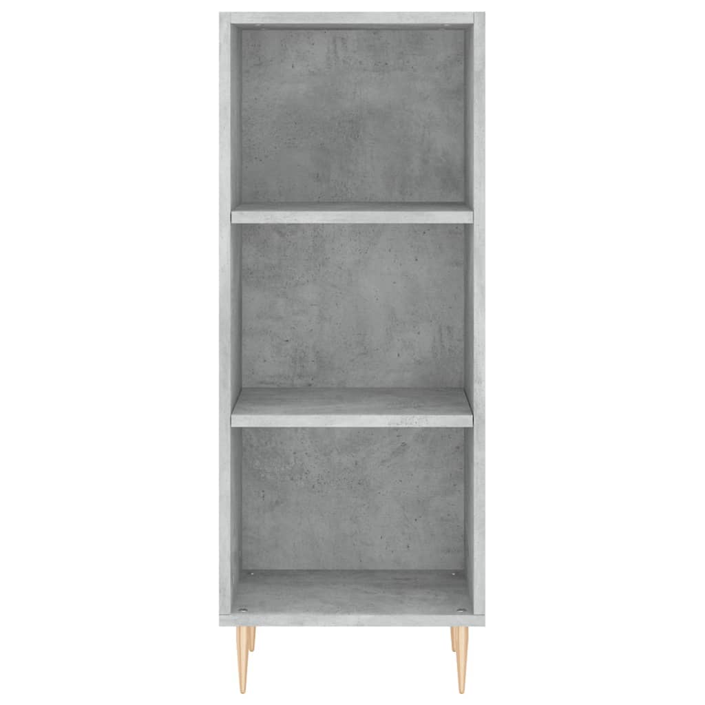 Skjenk betonggrå 34,5x32,5x90 cm konstruert tre