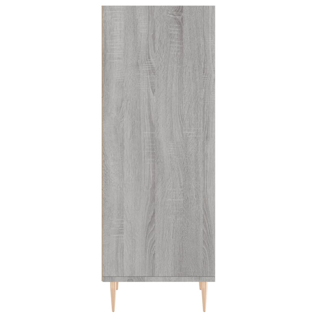 Skjenk grå sonoma 34,5x32,5x90 cm konstruert tre