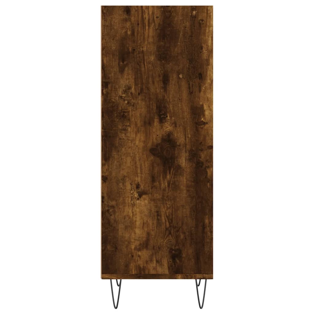 Skjenk røkt eik 34,5x32,5x90 cm konstruert tre