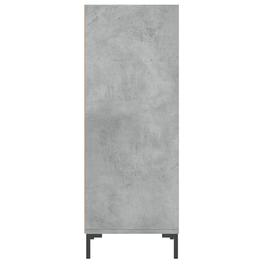 Skjenk betonggrå 34,5x32,5x90 cm konstruert tre