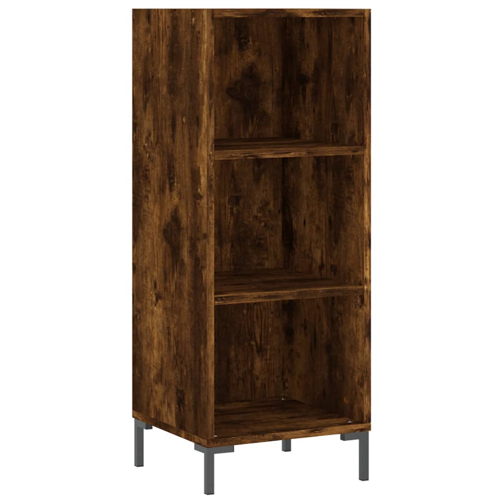 Skjenk røkt eik 34,5x32,5x90 cm konstruert tre