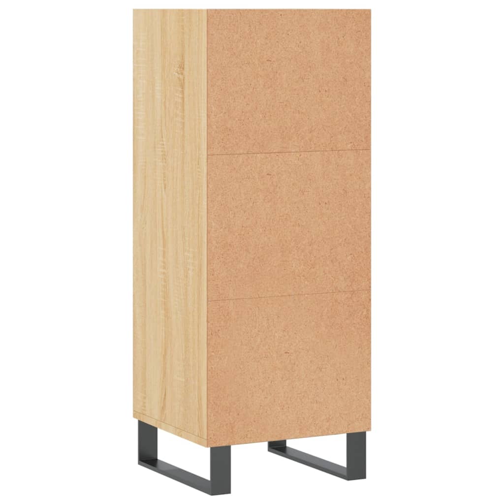 Skjenk sonoma eik 34,5x32,5x90 cm konstruert tre