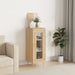 Skjenk sonoma eik 34,5x34x90 cm konstruert tre vidaXL
