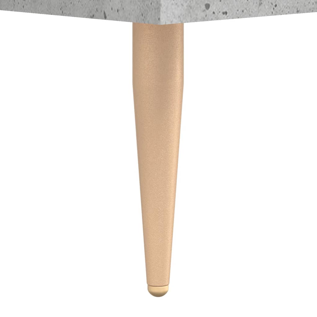 Skjenk betonggrå 34,5x34x90 cm konstruert tre