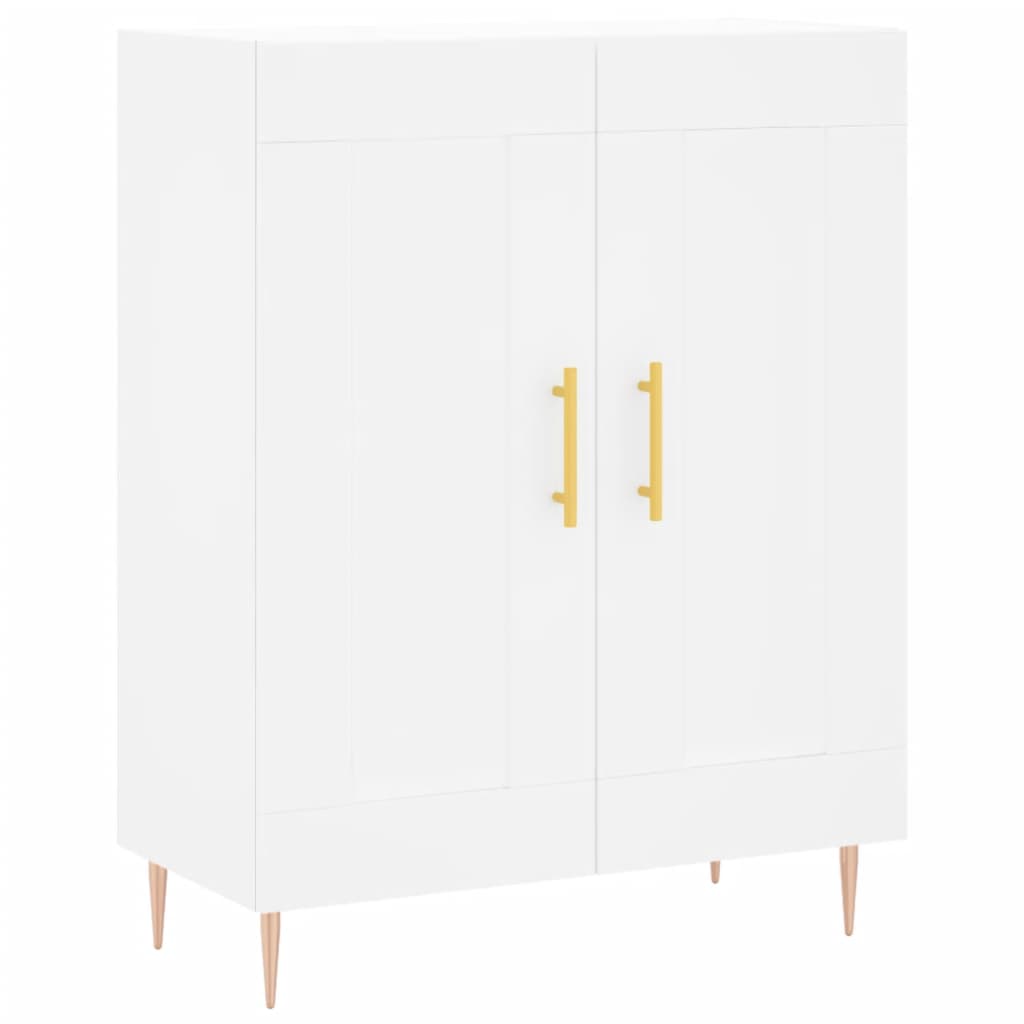 Skjenk hvit 69,5x34x90 cm konstruert tre vidaXL
