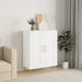 Skjenk hvit 69,5x34x90 cm konstruert tre vidaXL