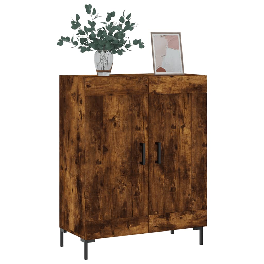 Skjenk røkt eik 69,5x34x90 cm konstruert tre