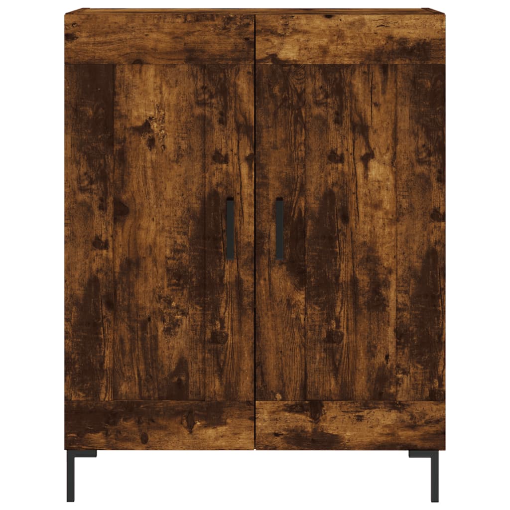Skjenk røkt eik 69,5x34x90 cm konstruert tre