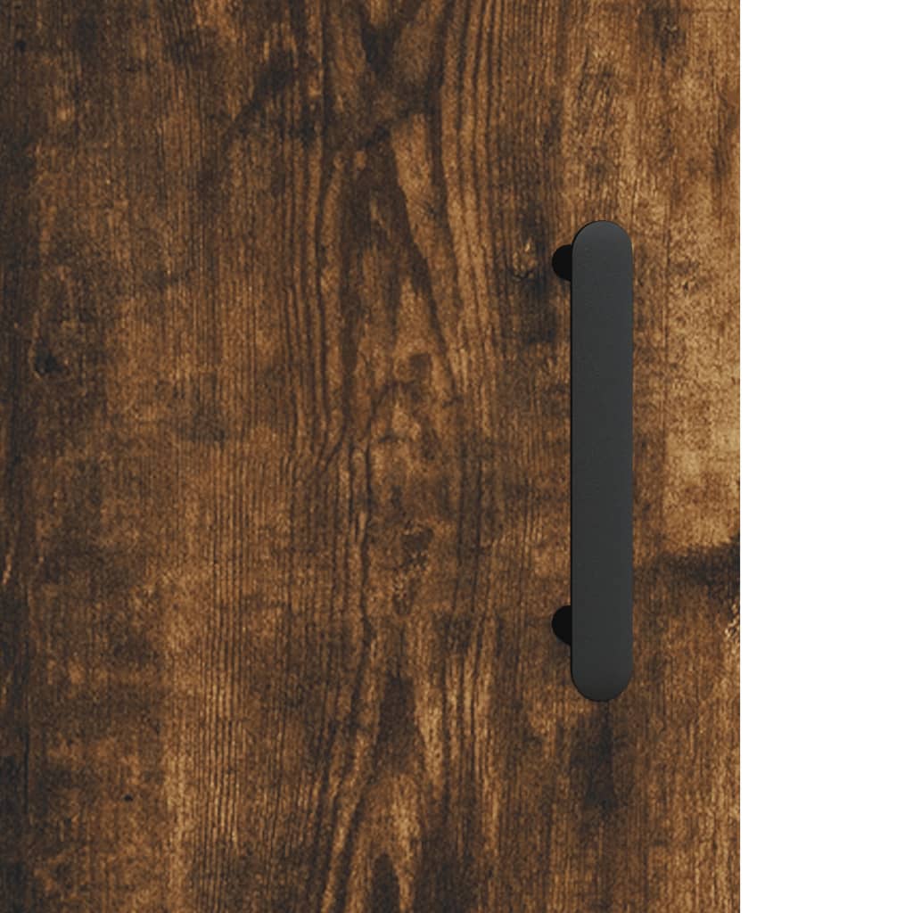 Skjenk røkt eik 69,5x34x90 cm konstruert tre