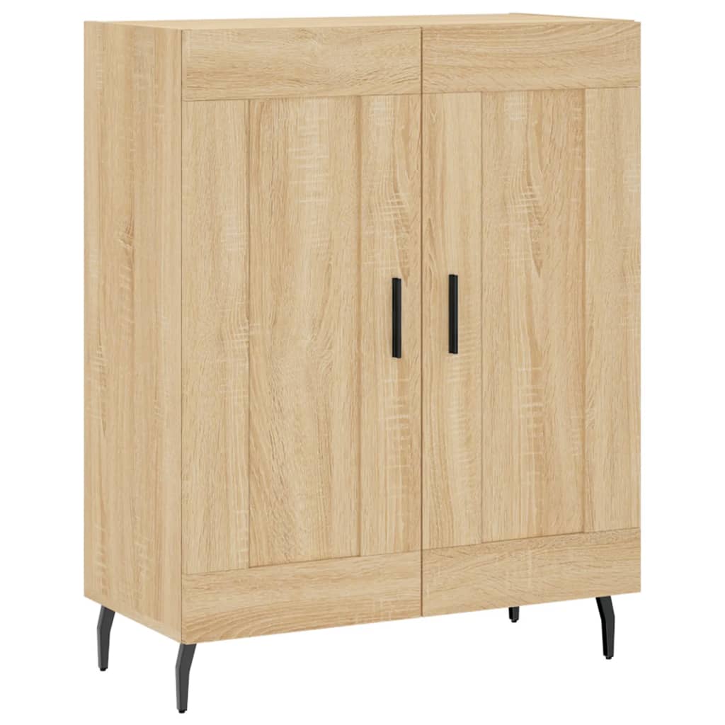 Skjenk sonoma eik 69,5x34x90 cm konstruert tre