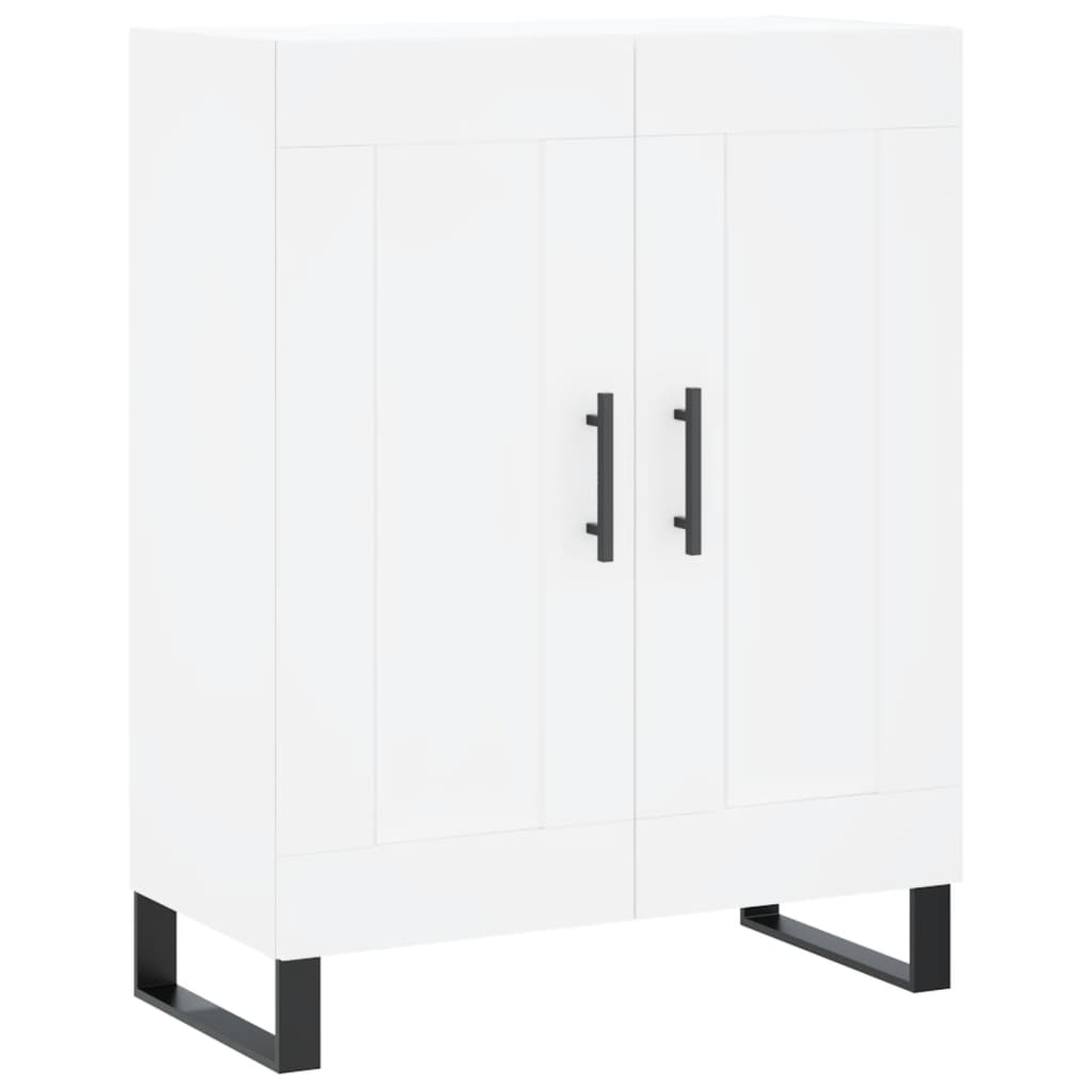 Skjenk hvit 69,5x34x90 cm konstruert tre vidaXL