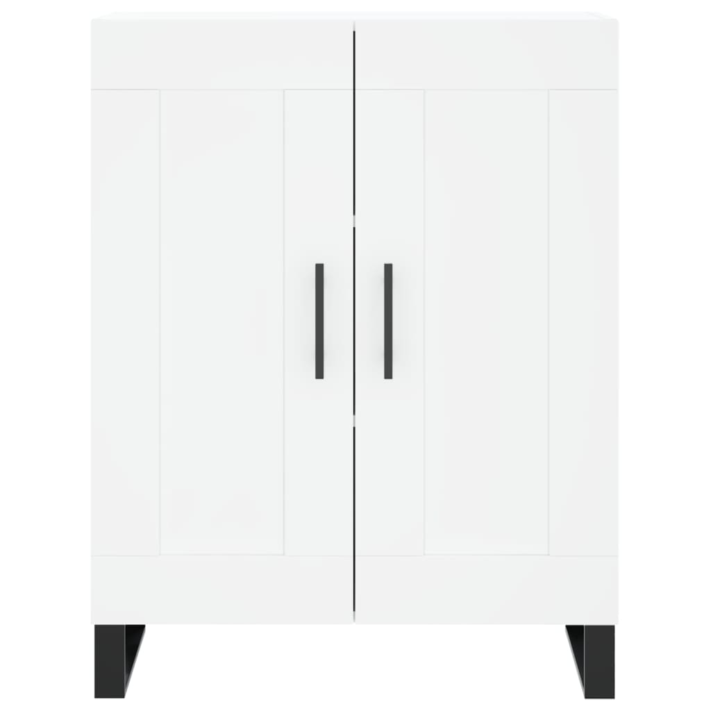 Skjenk hvit 69,5x34x90 cm konstruert tre vidaXL