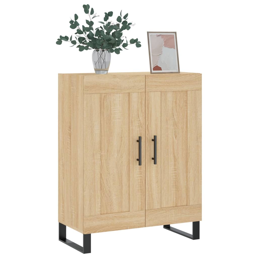 Skjenk sonoma eik 69,5x34x90 cm konstruert tre