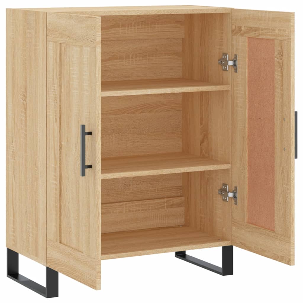 Skjenk sonoma eik 69,5x34x90 cm konstruert tre
