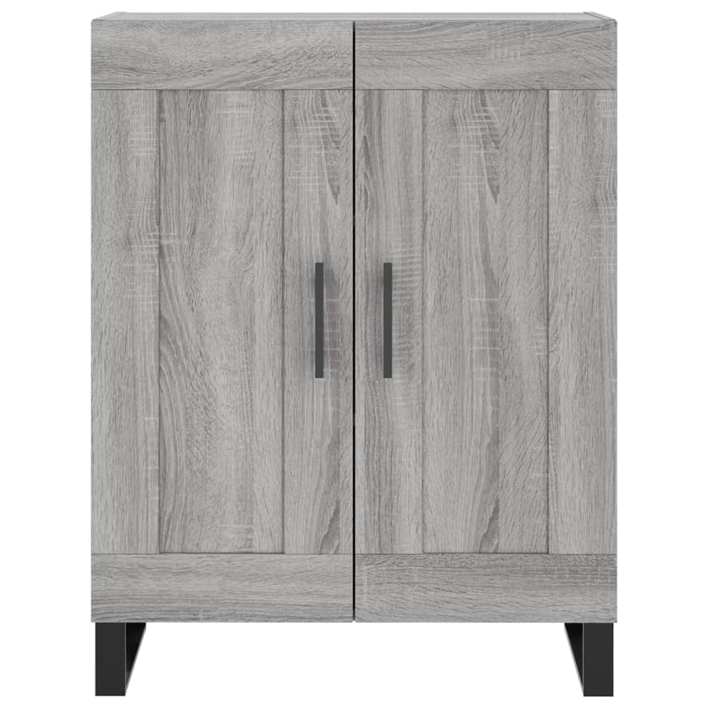 Skjenk grå sonoma 69,5x34x90 cm konstruert tre vidaXL