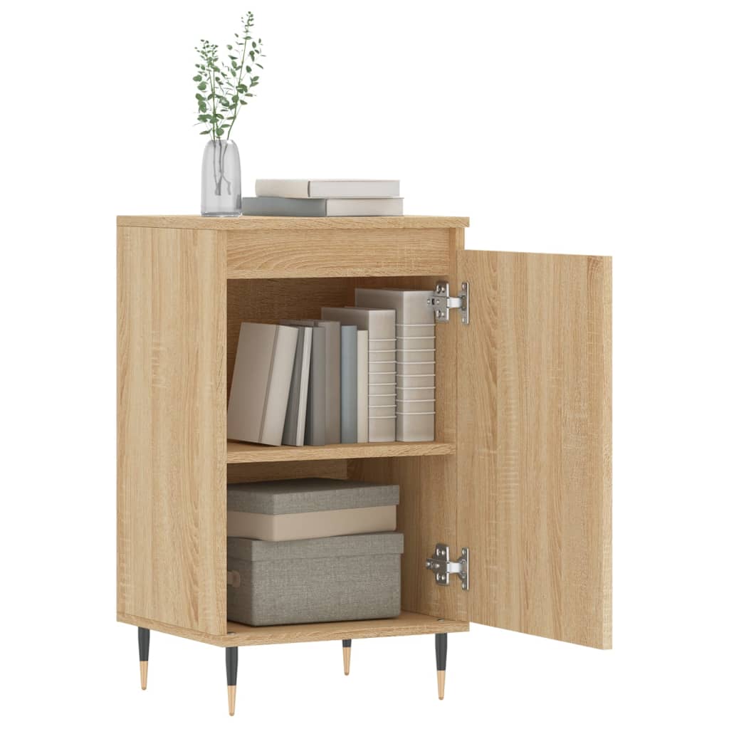 Skjenk sonoma eik 40x35x70 cm konstruert tre