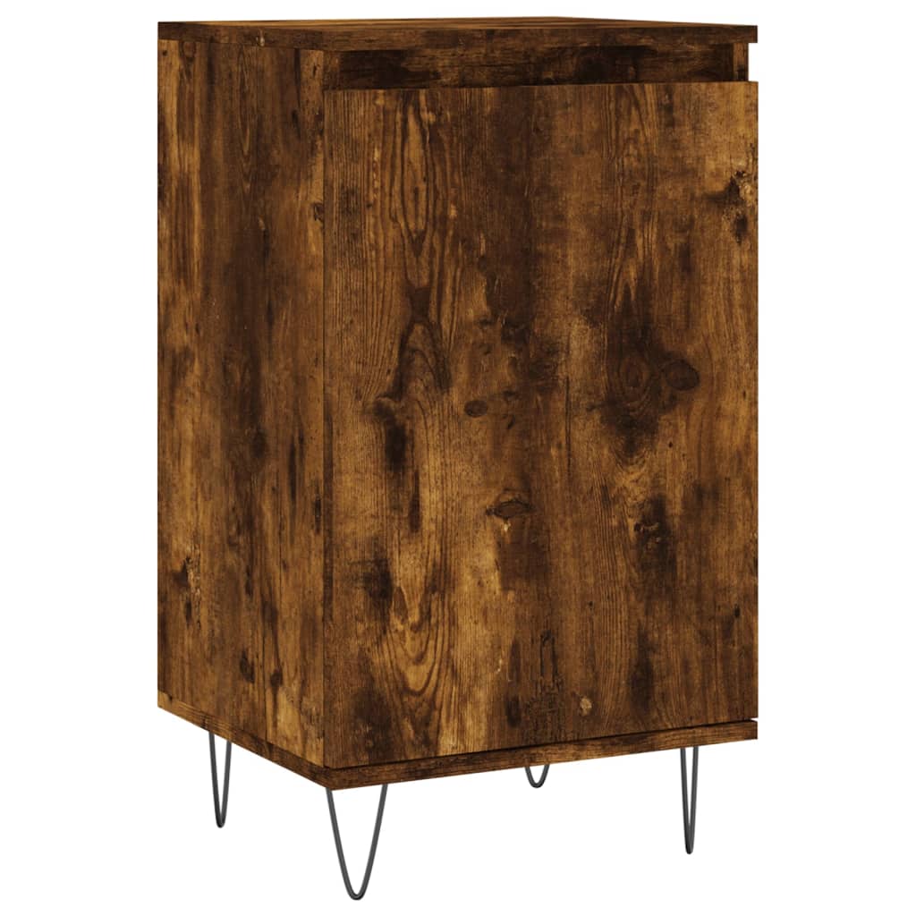 Skjenk røkt eik 40x35x70 cm konstruert tre