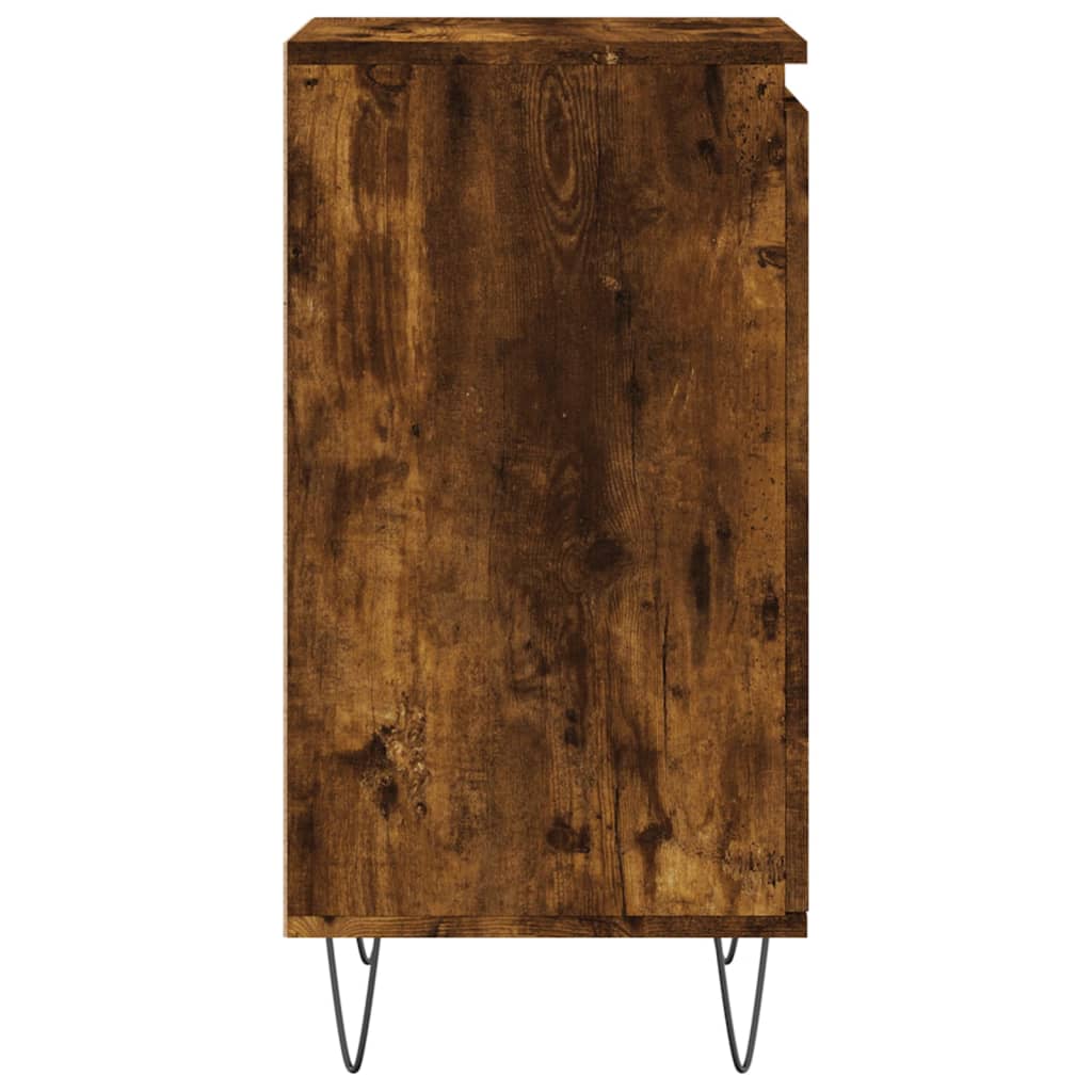 Skjenk røkt eik 40x35x70 cm konstruert tre