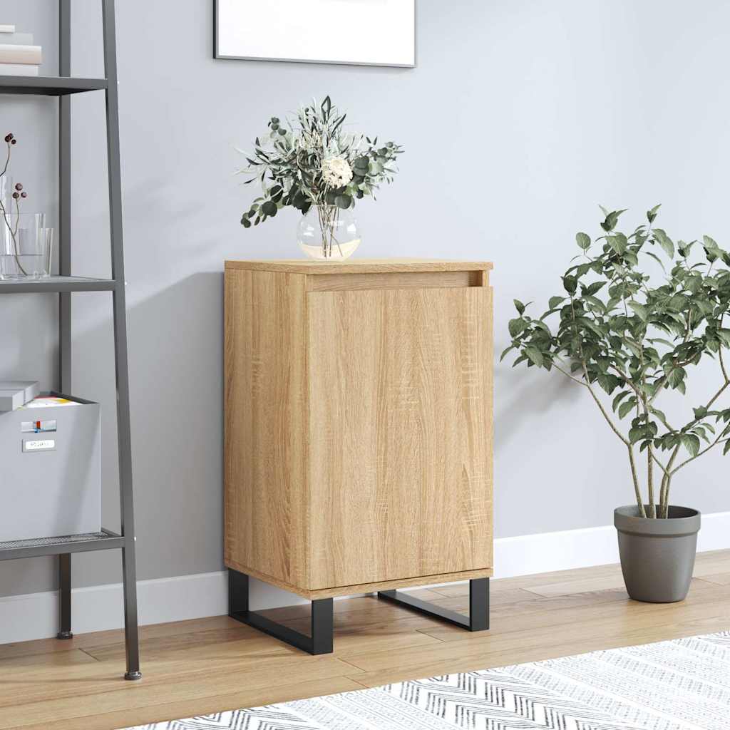 Skjenk sonoma eik 40x35x70 cm konstruert tre