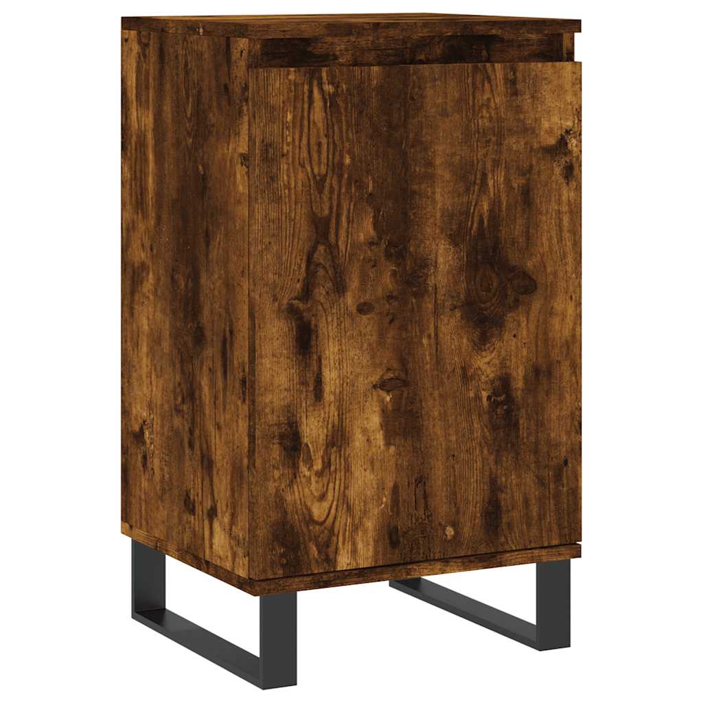 Skjenk røkt eik 40x35x70 cm konstruert tre