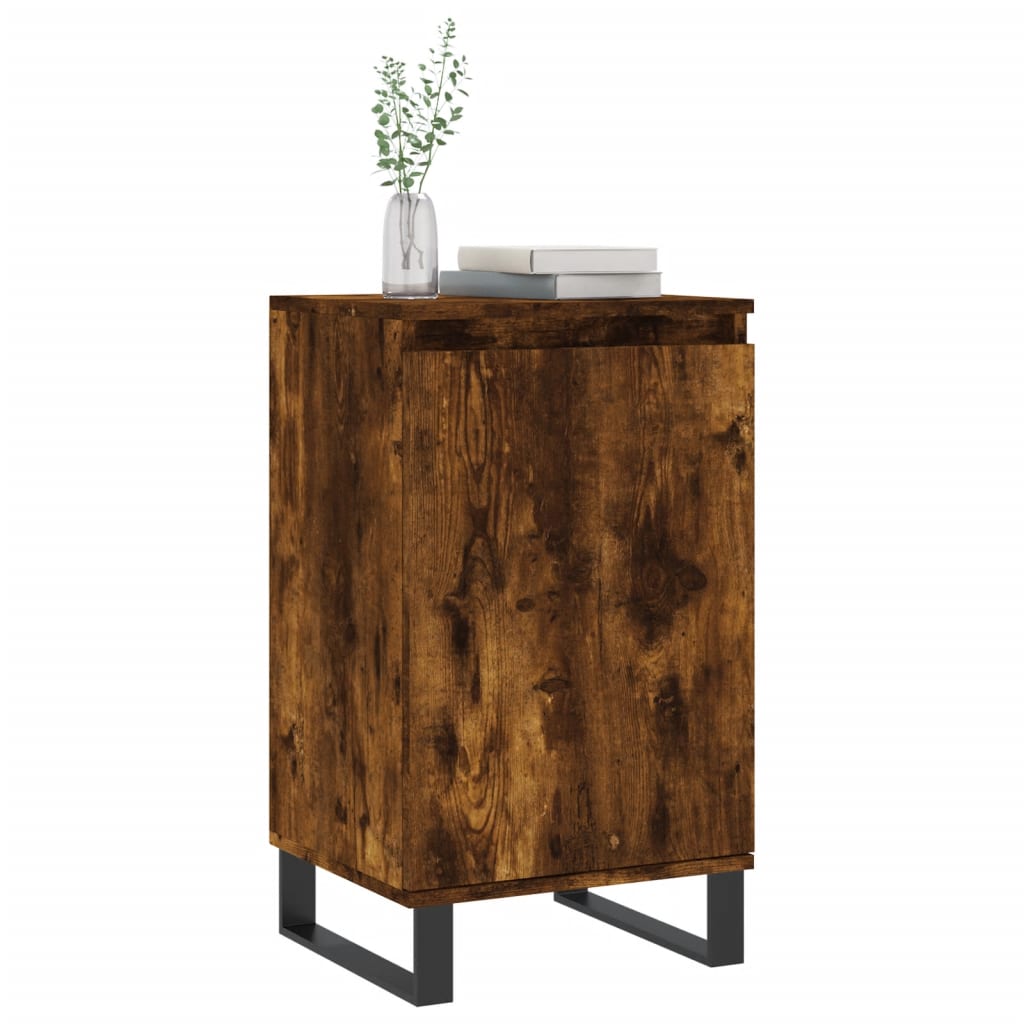 Skjenk røkt eik 40x35x70 cm konstruert tre