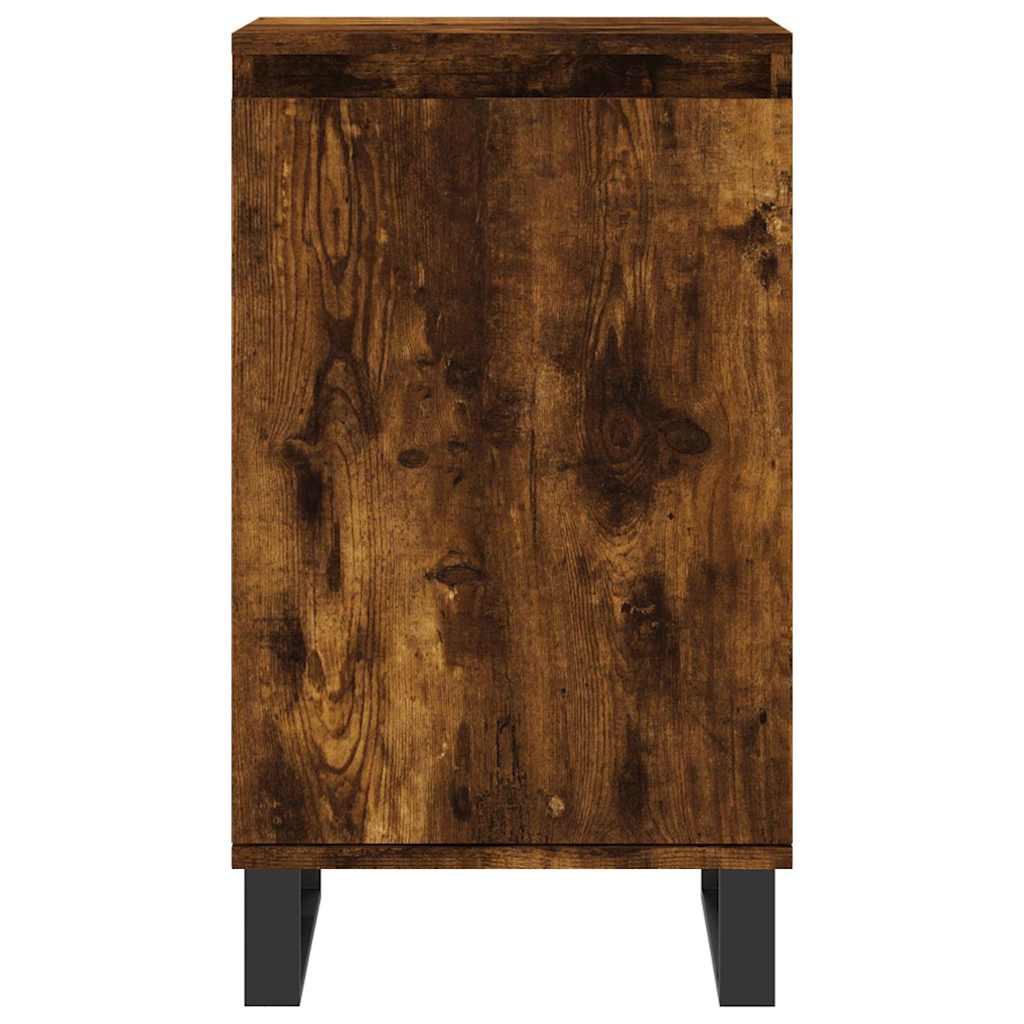 Skjenk røkt eik 40x35x70 cm konstruert tre
