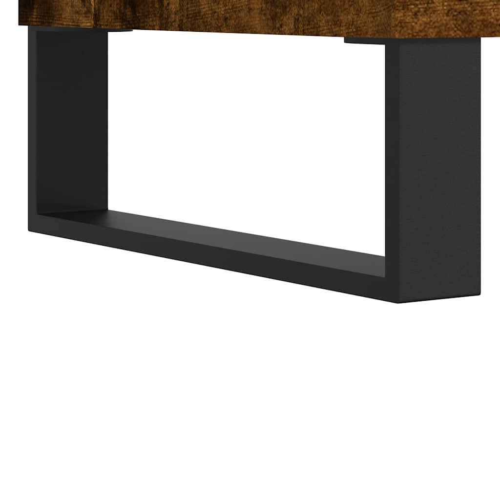 Skjenk røkt eik 40x35x70 cm konstruert tre