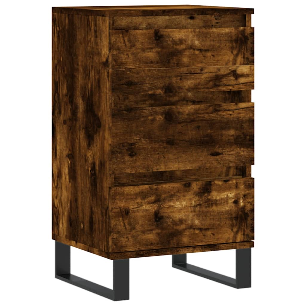 Skjenk røkt eik 40x35x70 cm konstruert tre