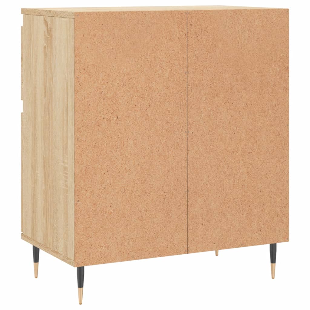 Skjenk sonoma eik 60x35x70 cm konstruert tre