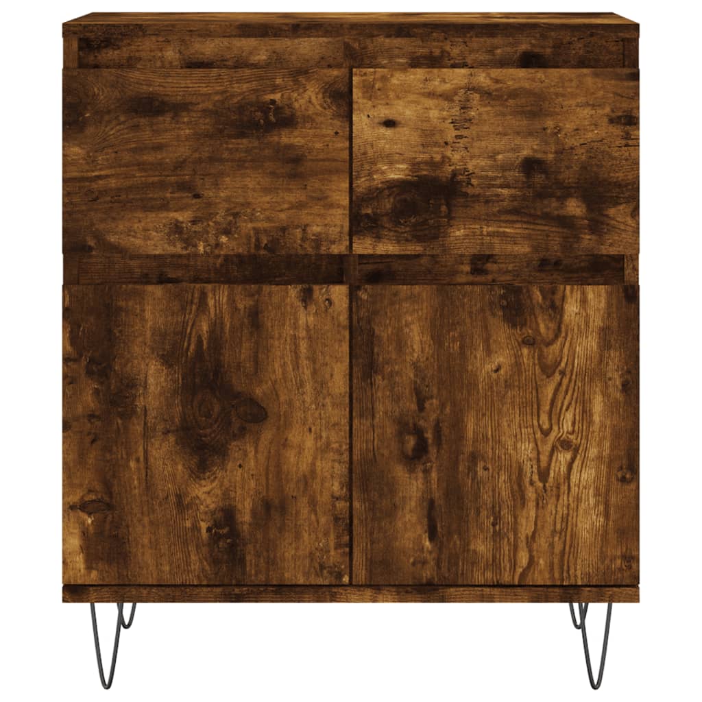 Skjenk røkt eik 60x35x70 cm konstruert tre