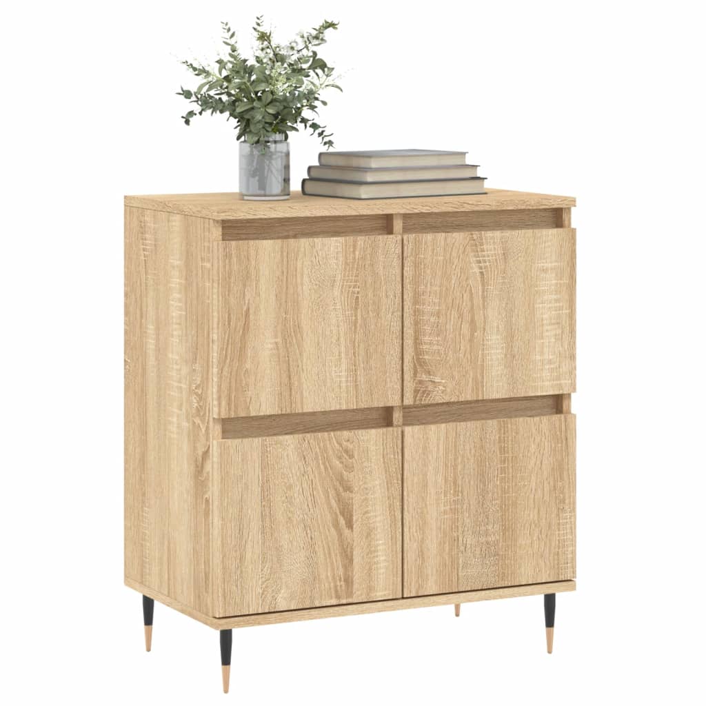 Skjenk sonoma eik 60x35x70 cm konstruert tre