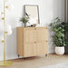 Skjenk sonoma eik 60x35x70 cm konstruert tre