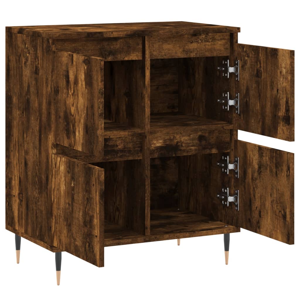 Skjenk røkt eik 60x35x70 cm konstruert tre