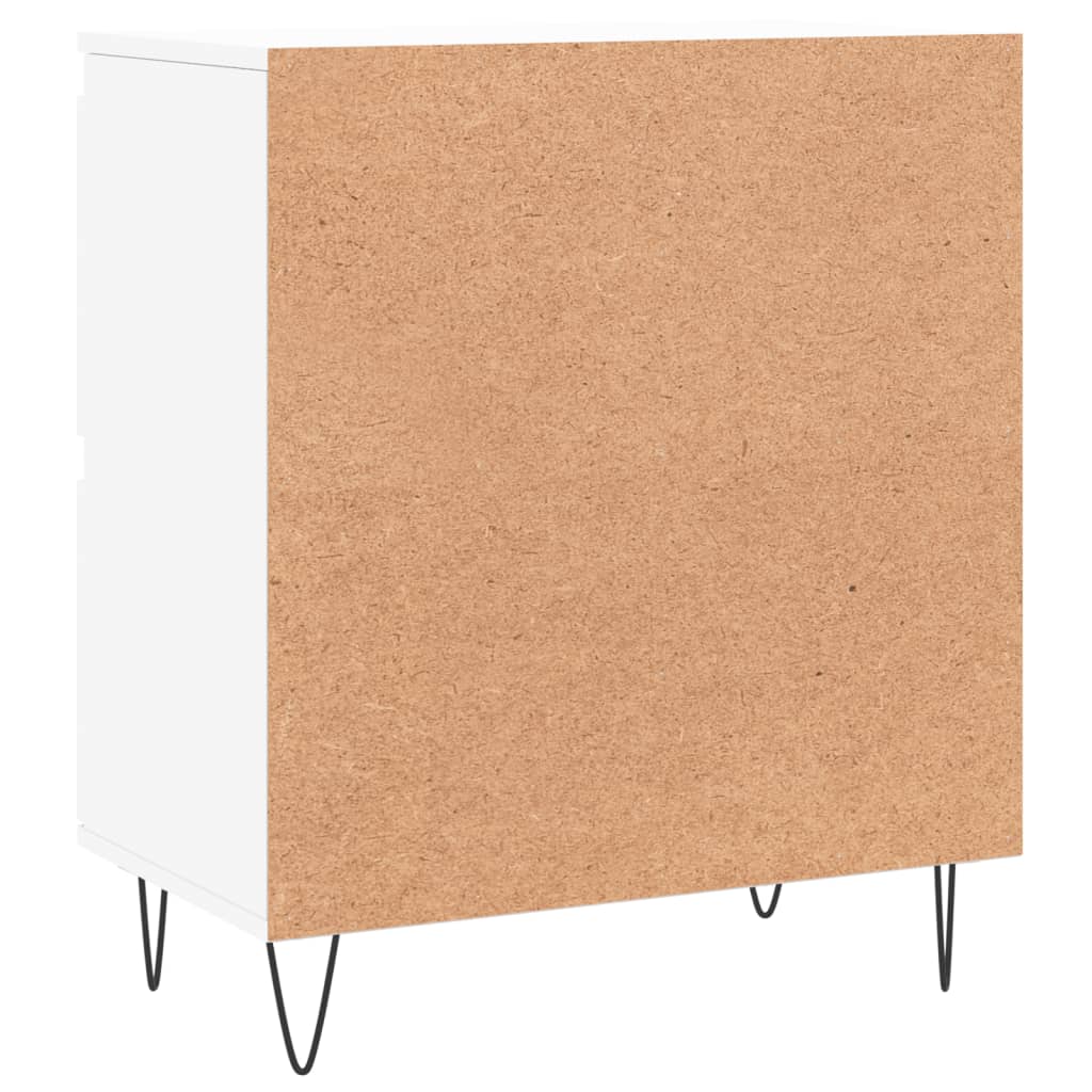 Skjenk hvit 60x35x70 cm konstruert tre vidaXL