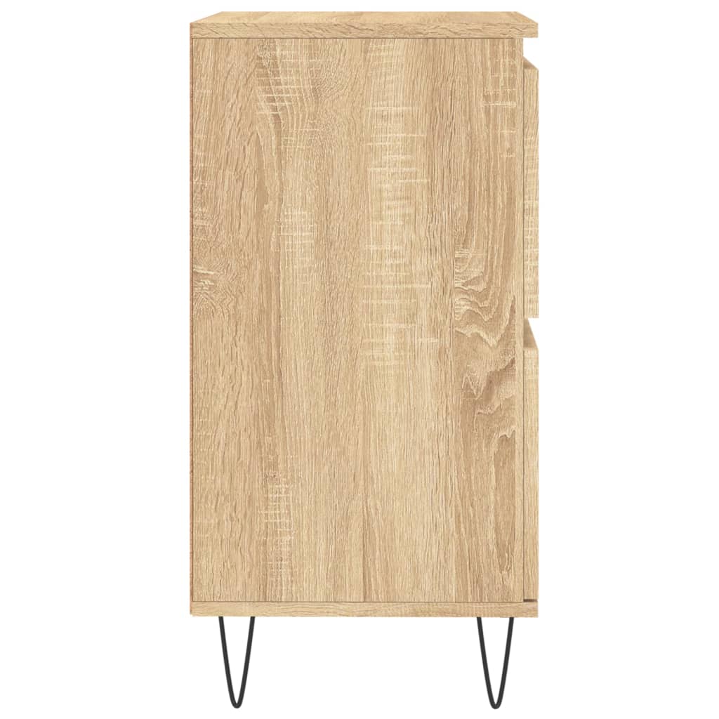 Skjenk sonoma eik 60x35x70 cm konstruert tre