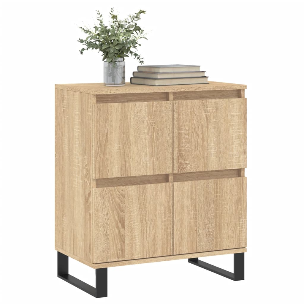Skjenk sonoma eik 60x35x70 cm konstruert tre