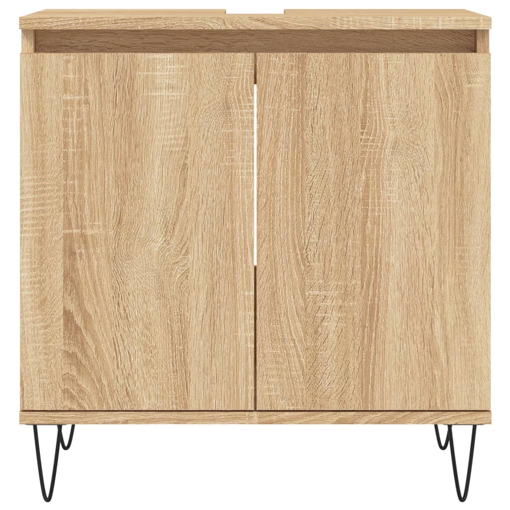 Servantskap sonoma eik 58x33x60 cm konstruert tre