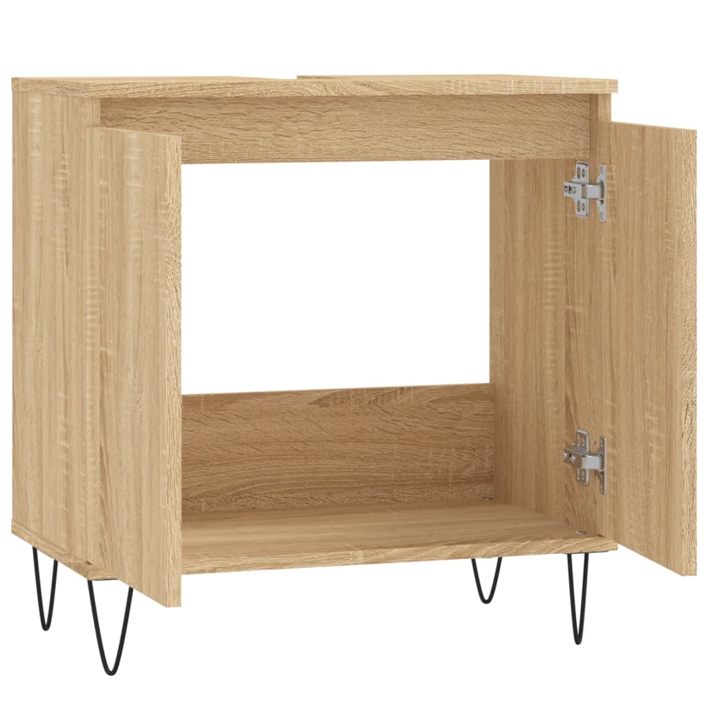 Servantskap sonoma eik 58x33x60 cm konstruert tre