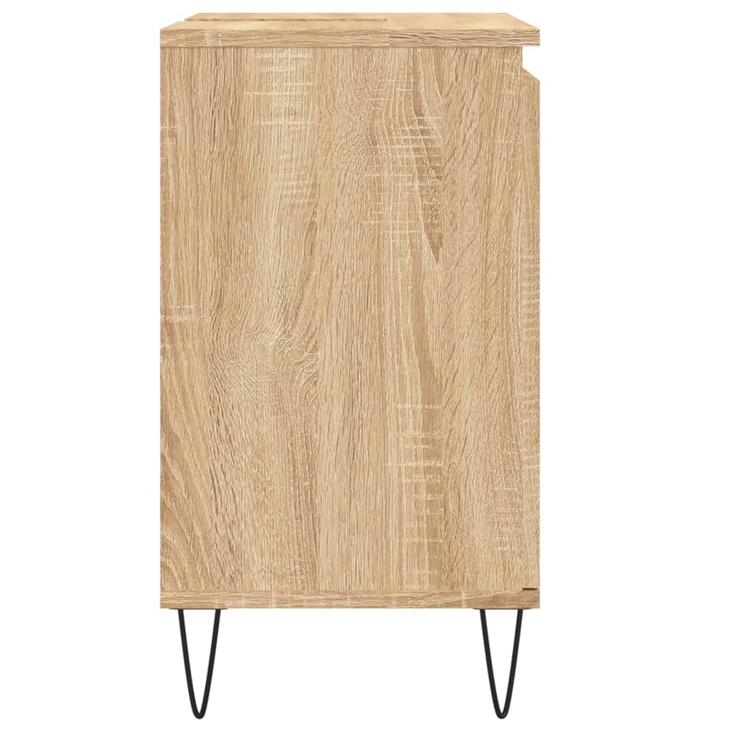 Servantskap sonoma eik 58x33x60 cm konstruert tre
