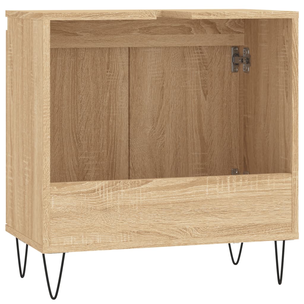 Servantskap sonoma eik 58x33x60 cm konstruert tre