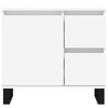 Baderomsskap hvit 65x33x60 cm konstruert tre