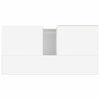 Baderomsskap hvit 65x33x60 cm konstruert tre