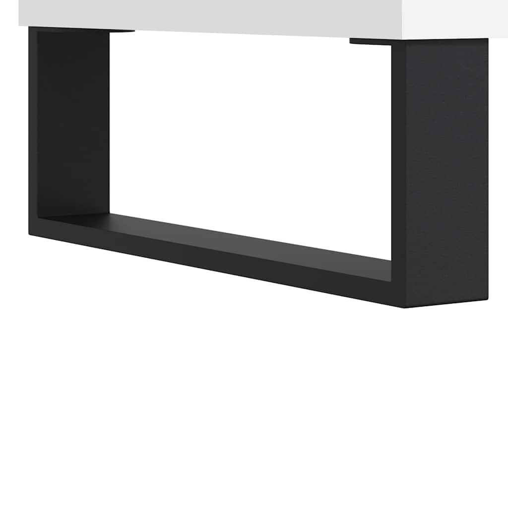Baderomsskap hvit 65x33x60 cm konstruert tre vidaXL