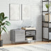 Hifi-benk grå sonoma 85x38x48 cm konstruert tre