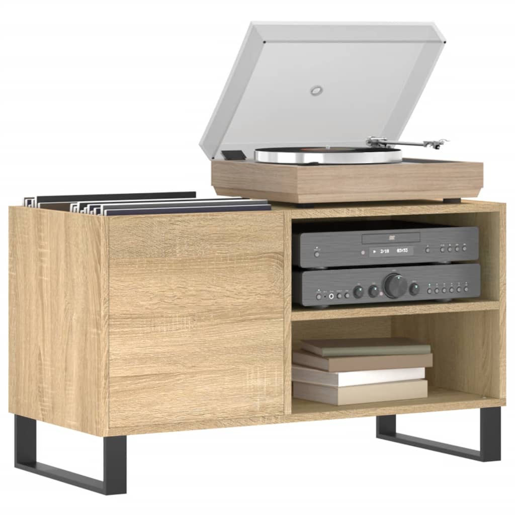 Hifi-benk sonoma eik 85x38x48 cm konstruert tre