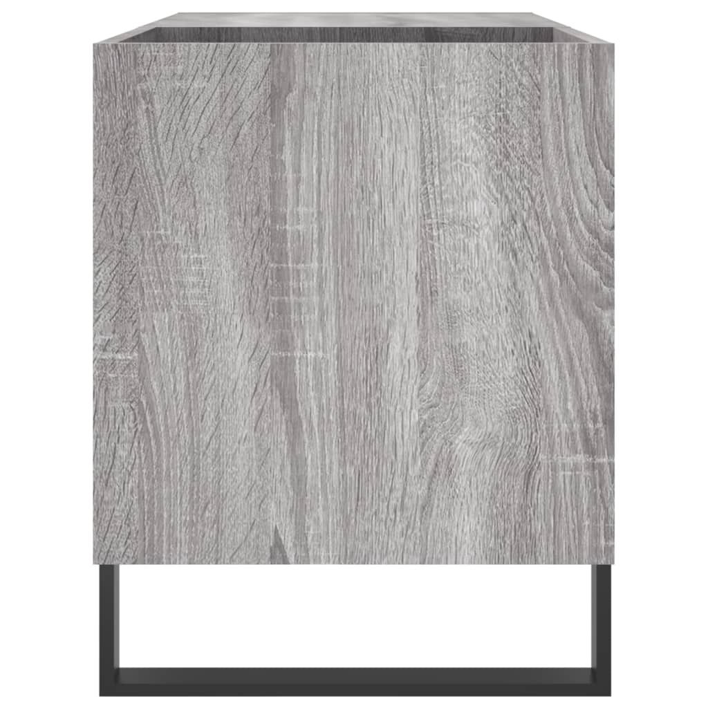 Hifi-benk grå sonoma 85x38x48 cm konstruert tre