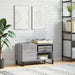 Hifi-benk grå sonoma 85x38x48 cm konstruert tre