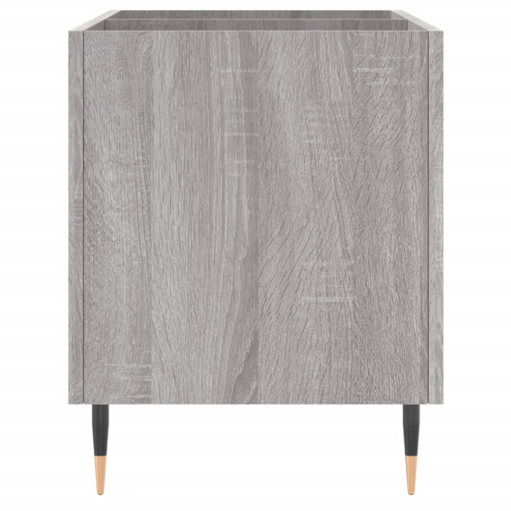 Hifi-benk grå sonoma 74,5x38x48 cm konstruert tre